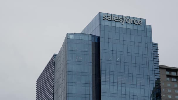 Salesforce Tower Dallas Dallas Texas Ottobre 2022 — Video Stock