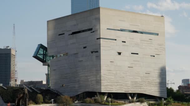 达拉斯Perot自然和科学博物馆 Dallas Texas October 2022 — 图库视频影像