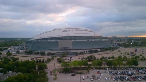Stadium City Arlington Home Dallas Cowboys Dallas Texas November 2022 — Stock Video