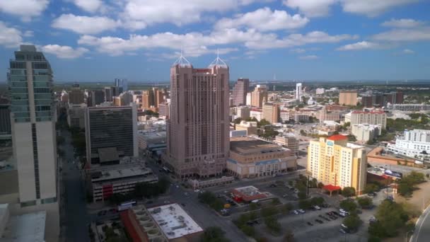 Ciudad San Antonio Texas Desde Arriba San Antonio Texas Noviembre — Vídeos de Stock