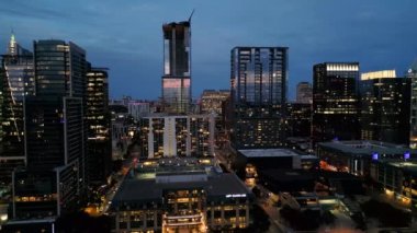 Houston Texas 'ın Skyline' ı - HOUSTON, TEXAS - Kasım 02, 2022