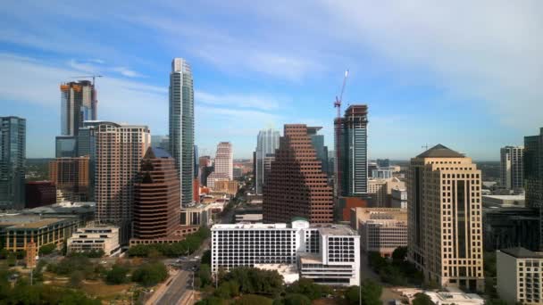 Skyline Houston Texas Cima Houston Texas Novembro 2022 — Vídeo de Stock