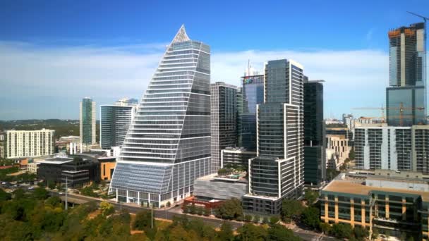 Shora Panorama Houstonu Texas Austin Texas 2022 — Stock video