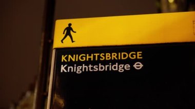 Londra Knightsbridge güzel ve pahalı bir yerdir - seyahat fotoğrafçılığı