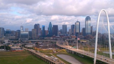 Dallas Teksas 'ın Skyline' ı - Dallas, TEXAS - Kasım 09, 2022