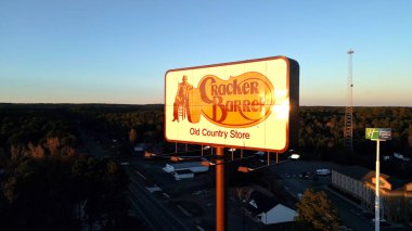 Cracker Barrel Country Mağazası ve Lokantası - WACO, TEXAS - Kasım 04, 2022