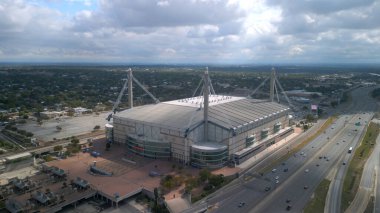 San Antonio Teksas Alamodome Stadyumu - SAN ANTONIO, TEXAS - Kasım 03, 2022