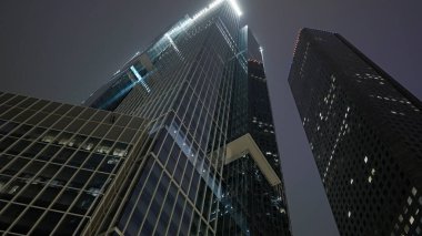 Houston şehir merkezindeki Teksas Kulesi - HOUSTON, TEXAS - Kasım 02, 2022