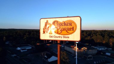 Cracker Barrel Country Mağazası ve Lokantası - WACO, TEXAS - Kasım 04, 2022