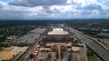 San Antonio Teksas Alamodome Stadyumu - SAN ANTONIO, TEXAS - Kasım 03, 2022