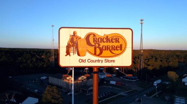 Cracker Barrel Country Mağazası ve Lokantası - WACO, TEXAS - Kasım 04, 2022