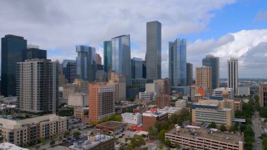 Houston Texas 'ın Skyline' ı - HOUSTON, TEXAS - Kasım 01, 2022