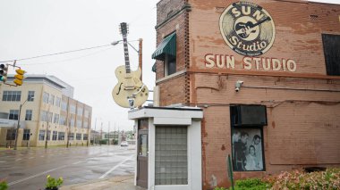 Memphis 'teki Ünlü Sun Records Efsanevi Kayıt Stüdyosu - MEMPhis, TENNESSEE - 07 Kasım 2022