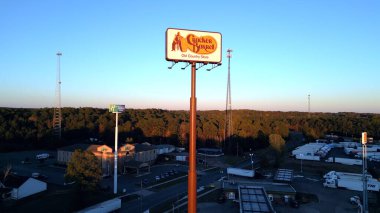 Cracker Barrel Country Mağazası ve Lokantası - WACO, TEXAS - Kasım 04, 2022