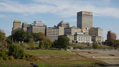 Memphis 'ten Skyline - Mud Island - MEMPhis, Tennessee - 07 Kasım 2022