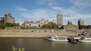 Memphis 'ten Skyline - Mud Island - MEMPhis, Tennessee - 07 Kasım 2022