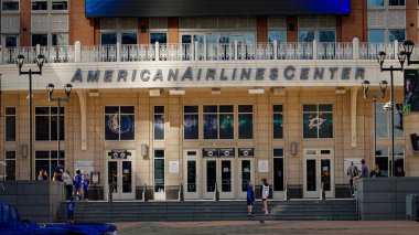 American Airlines Arena - Dallas Mavericks ve Dallas Stars 'ın Evi- DOS, TEXAS - 30 Ekim 2022