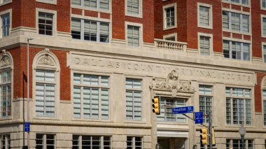 Şehir merkezindeki Dallas İlçe Ceza Mahkemeleri - Dwight, TEXAS - 30 Ekim 2022