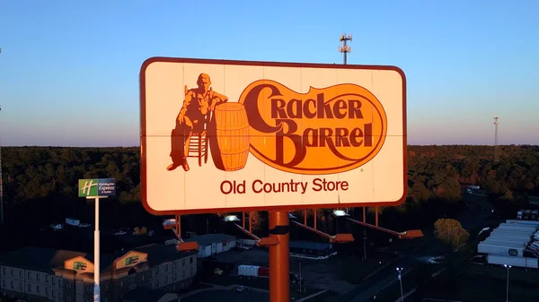 Cracker Barrel Country Mağazası ve Lokantası - WACO, TEXAS - Kasım 04, 2022