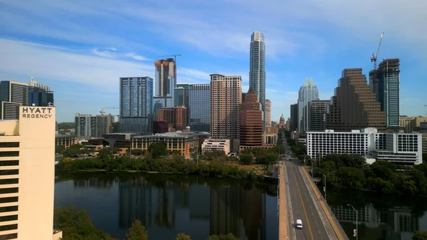 Skyline Van Houston Texas Van Boven Houston Texas November 2022 — Stockfoto
