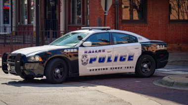 Dallas Polis Arabası - Dallas, TEXAS - 30 Ekim 2022
