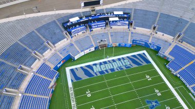 Memphis 'teki Simmons Bank Liberty Stadyumu - Tigers Futbol Takımı - MEMPhis, TENNESSEE - 07 Kasım 2022