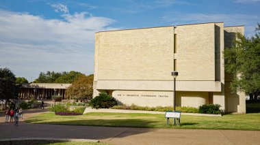 LBJ Lyndon Baines Johnson Kütüphanesi ve Austin Müzesi - AUSTIN, TEXAS - 31 Ekim 2022