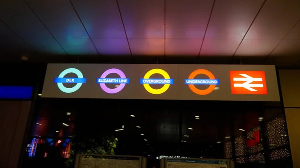 Stratford Underground Dlr Station London United Kingdom December 2022 — Stock Photo, Image
