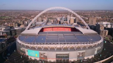 Londra 'nın ünlü Wembley Stadyumu, 18 Aralık 2022, Londra, Birleşik KINGDOM