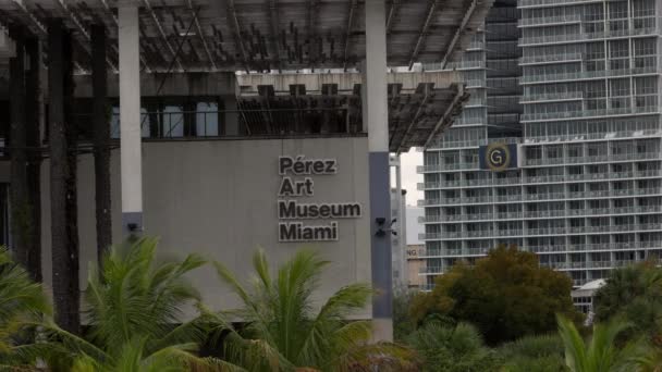 Perez Art Museum Miami Miami Usa Februar 2022 — Stockvideo