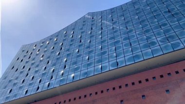 Hamburg 'daki Elbphilharmonie Konser Salonu - HAMBURG Şehri, GERMANY - 16 Mayıs 2022