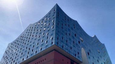 Hamburg 'daki Elbphilharmonie Konser Salonu - HAMBURG Şehri, GERMANY - 16 Mayıs 2022