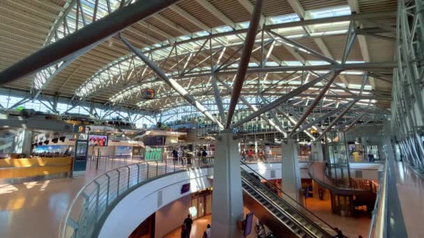 Lotnisko Hamburgu Miasto Hamburg Niemcy Maj 2022 — Wideo stockowe