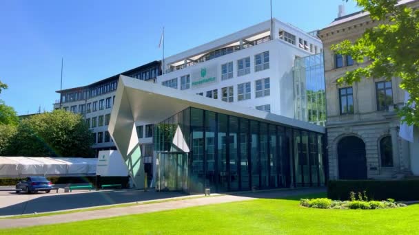 Hanse Merkur Insurance Company Hamburgo Cidade Hamburgo Alemanha Maio 2022 — Vídeo de Stock