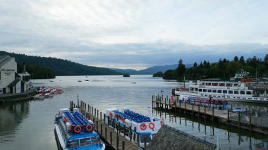Windermere in the Lake District National Park - aerial view - WINDERMERE, UNITED KINGDOM - AUGUST 17, 2022