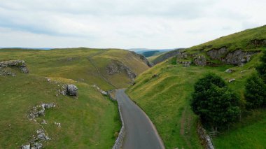Peak District National Park - aerial view - drone photography