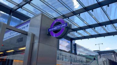 Londra 'daki Elizabeth Hattı - Londra, BİRLİK KINGDOM - 9 Haziran 2022