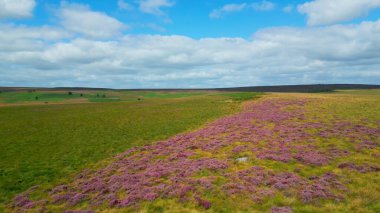 Peak District National Park - aerial view - drone photography
