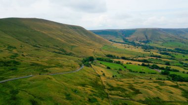 Peak District National Park - aerial view - drone photography