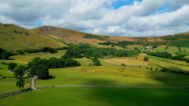 Peak District National Park - aerial view - drone photography