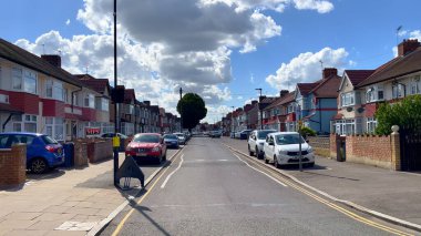 Southall 'daki sokak manzarası Londra' nın Hint bölgesi - Londra, BİRLİK KINGDOM - 9 Haziran 2022