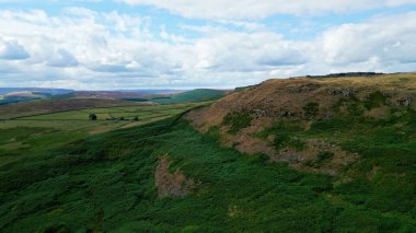 Peak District National Park - aerial view - drone photography