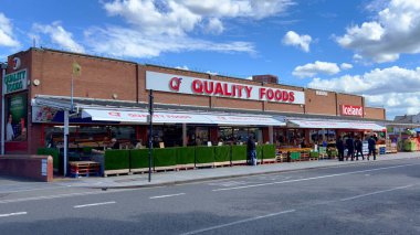 Southall 'daki Kaliteli Gıda Pazarı - LONDON, BİRLİK KINGDOM - 9 Haziran 2022