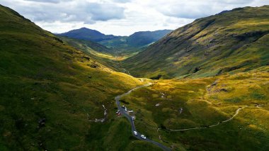 Lake District National Park - aerial view - drone photography