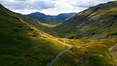 Lake District National Park - aerial view - drone photography