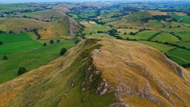 Chrome Hill ve Parkhouse Hill, Peak District Ulusal Parkı - İHA fotoğrafçılığı