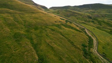 Peak District National Park - aerial view - drone photography