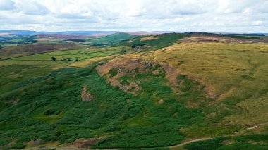 Peak District National Park - aerial view - drone photography