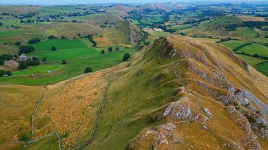 Chrome Hill ve Parkhouse Hill, Peak District Ulusal Parkı - İHA fotoğrafçılığı