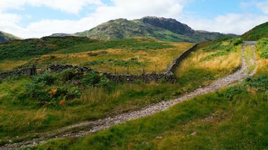 Wonderful Lake District National Park from above - drone photography